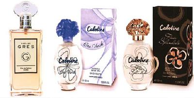 Gres - Madame Gres, Cabotine Fleur Splendide  Cabotine Eau Vivide