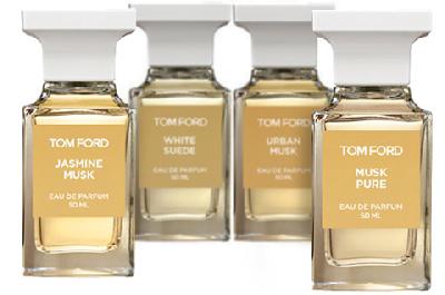 Новые роскошные ароматы Urban Musk, Pure Musk, White Suede и Jasmine Musk из коллекции White Musk Collection дома нишевой парфюмерии Tom Ford