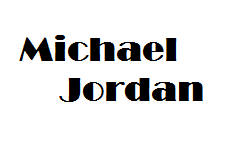 Michael Jordan