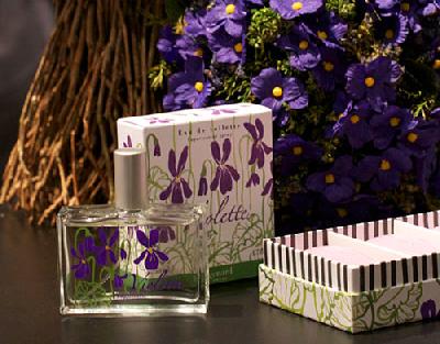 Премьера аромата Violette - царской фиалки от бренда Fragonard  